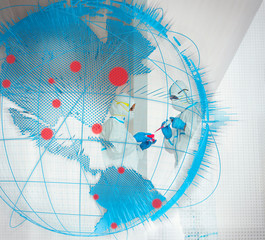 Scientists studying coronavirus behind pandemic outbreak globe