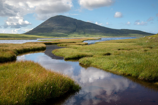 Northton Salt Falts on the Isle of Harris 