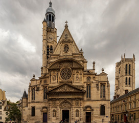 Fototapeta na wymiar PARIS-FRANCE-CHURCH
