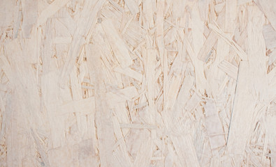Obraz premium Rustic white natural background, pressed plywood in white impregnation. Top view, flatlay