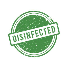 Disinfected stamp. Stamp for sterilized product designs.