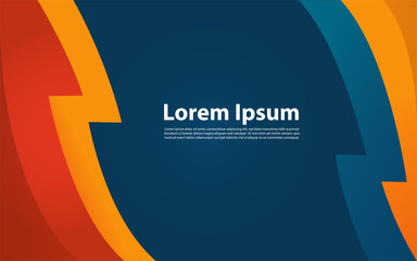 Vector of modern abstract geometric background. Graphic design element