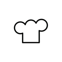 Chef hat icon template