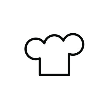 Chef hat icon template