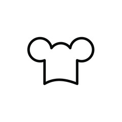 Chef hat icon template