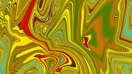 Fototapeta premium Colorful psychedelic background. Marbling texture. Marbling texture design. Colorful abstract background. Stunning unique delicately textured swirled modern abstract design perfect for wallpapers
