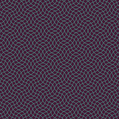 Meandering, wavy, curly and flexible patterns like netting and illusion effect. Seamless vector drawn. It can be used as abstract background, wallpaper, backdrop, cover page, billboard, banner etc.