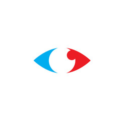 Eye Care vector logo design
