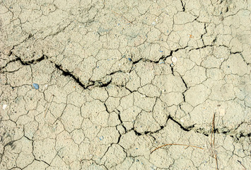 An abstract background of cracked earth texture