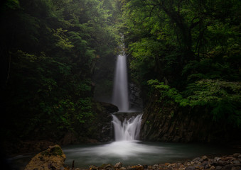 Fototapeta na wymiar 大山滝　Daisen waterfall 