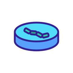 coughing sneezing man icon vector. coughing sneezing man sign. color symbol illustration