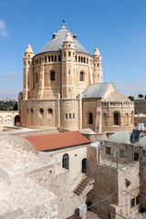 Fototapeta na wymiar Abbey of the Dormition - Mount of Olives, Jerusalem