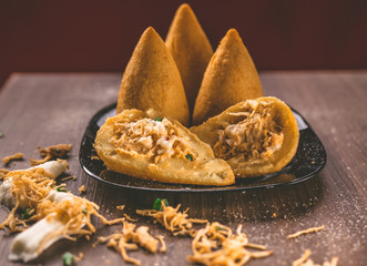 coxinha de frango catupiry