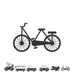 bicycle icon vector illustration design