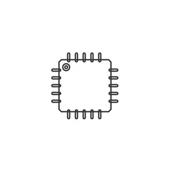 micro chip icon vector illustration design