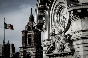 Obraz premium old church CDMX