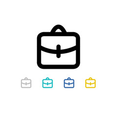 bag for documents vector icon