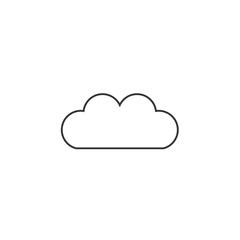 cloud icon vector illustration design