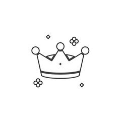 crown icon vector illustration design