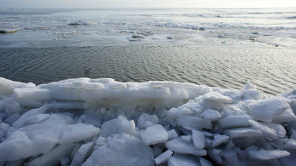 ice on the sea