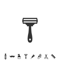 razor icon vector illustration design