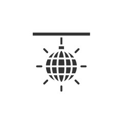 disco ball icon vector illustration design