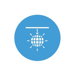 disco ball icon vector illustration design