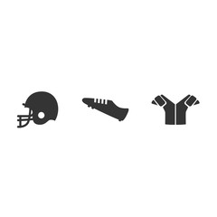 american football icon vector illustration design