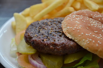 meat steak shish kebeb tahini
