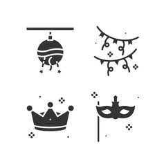party icon vector illustration design