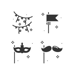 party icon vector illustration design