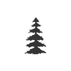 pine tree icon vector illustration design