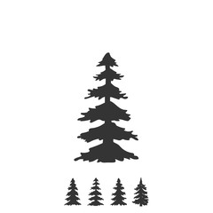 pine tree icon vector illustration design