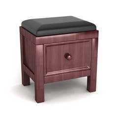 Bath Bench 3D Rendering Illustration