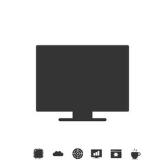 monitor icon vector illustration design