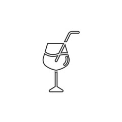 cocktail drink icon vector illustration design