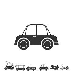 toy car icon vector illustration design