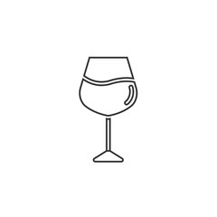 wine glass icon vector illustration design