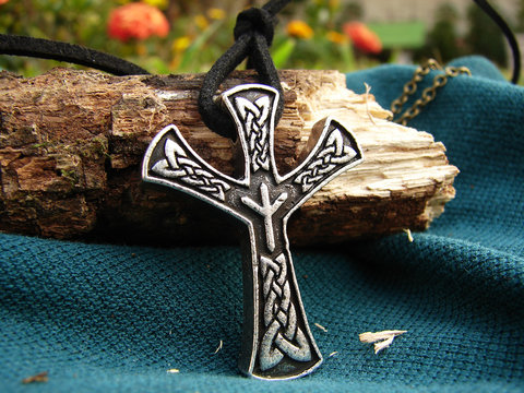 medieval jewels and mystical symbols
