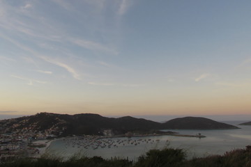 Partial view of Arraial do Cabo with emphasis on Praia dos Anjos
