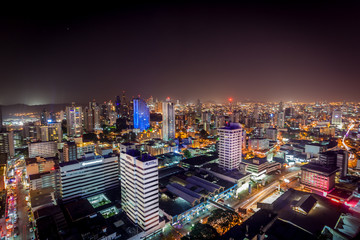 Fototapeta premium Panama City at night