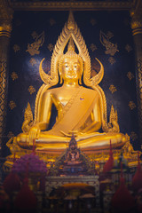 Buddha Chinarat in Wat Phra Sri Ratana Mahathat Woramahawihan