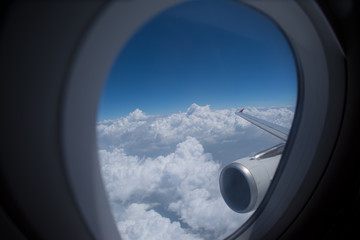 Plane window image