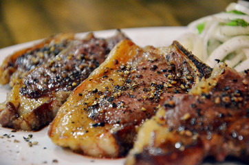 lamb chops with rosemary