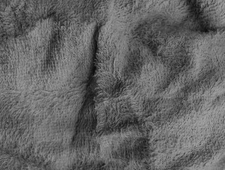 Old dirty torn rag isolated on white background. Cleaning rag.
