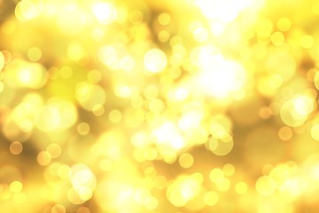 golden bokeh background