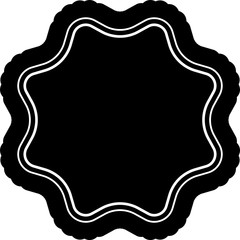 Monochrome Simple emblem mark