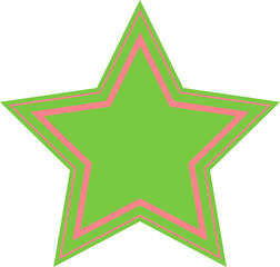 Colorful Simple emblem mark