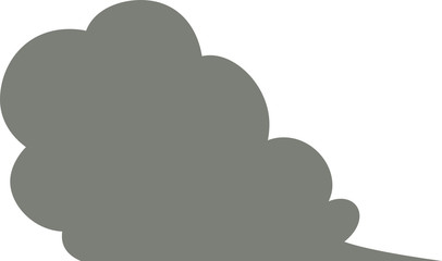Cute Cartoon Cloudy clouds Speech bubble