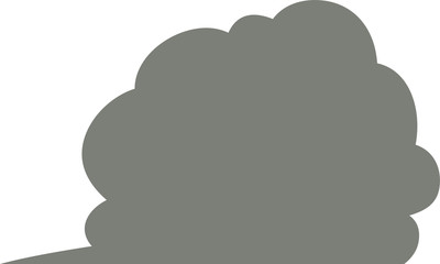 Cute Cartoon Cloudy clouds Speech bubble